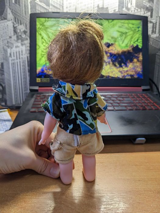 Игрушка кукла из качественных материалов