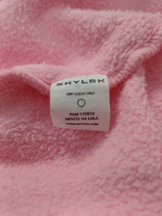 SKYLRK Zip Hoodie, două culori roz și verde