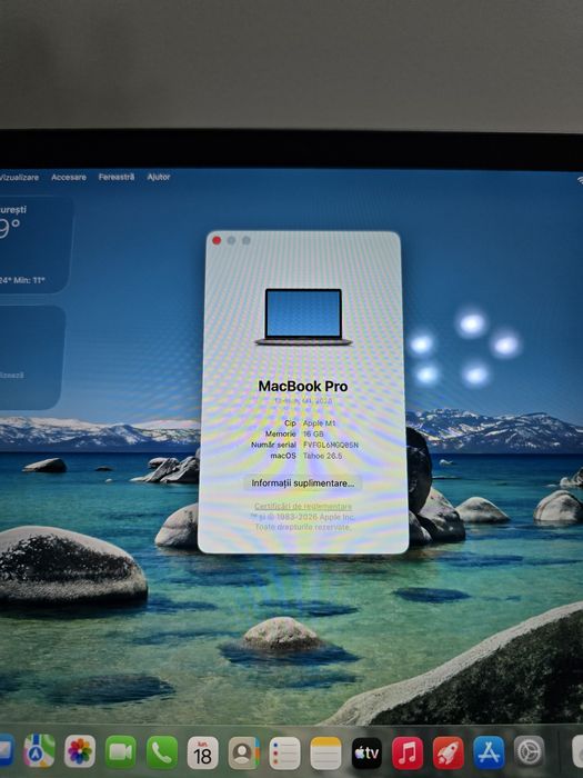 Macbook Pro M1 16GB 2020