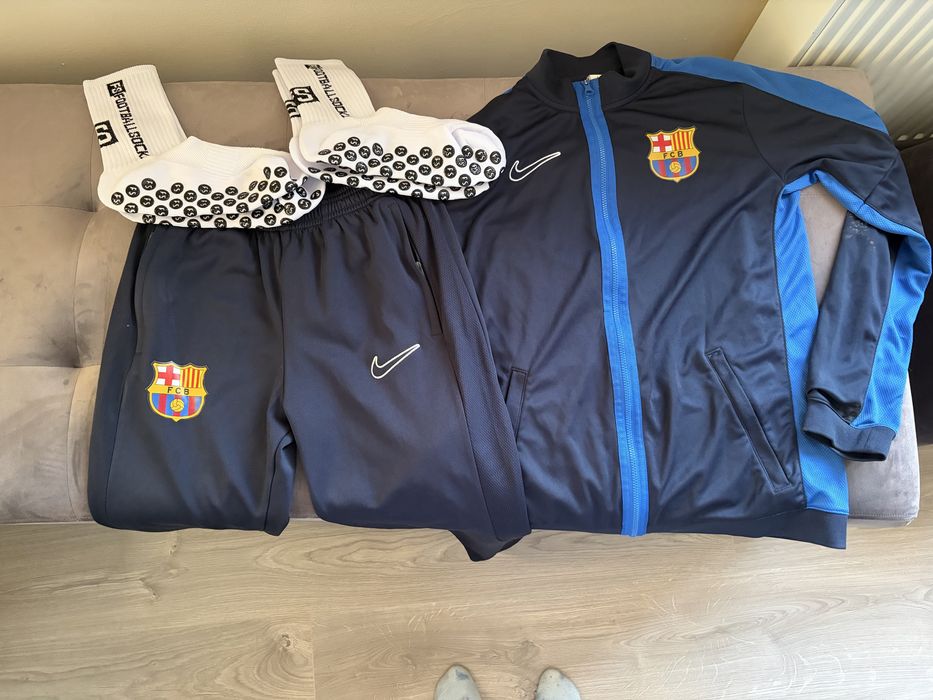 Set Zip Up+Pantaloni Flared Barca Academy-Nike
