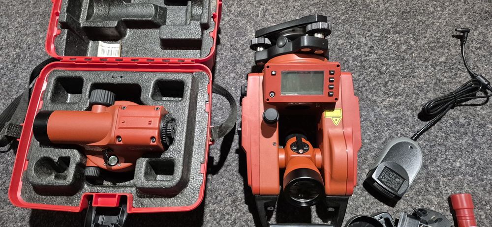 Hilti nivela optica, teodolit.