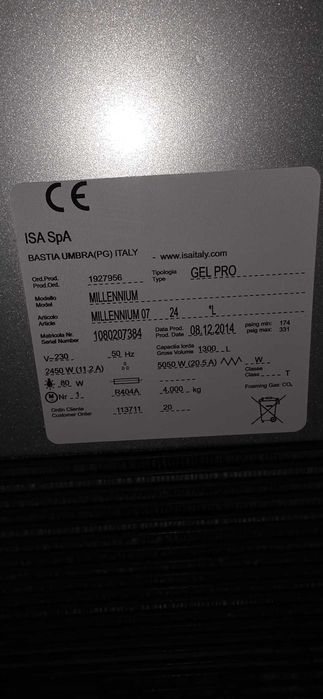 Vitrina inghetata Isa  16 gusturi