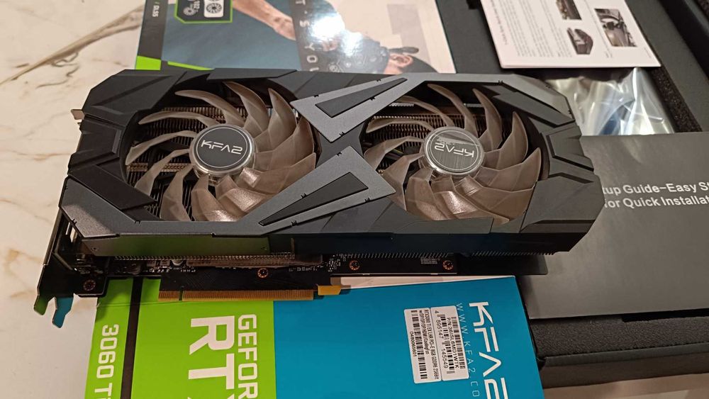 Видеокарта KFA2 GeForce RTX 3060 Ti 8GB Plus OC