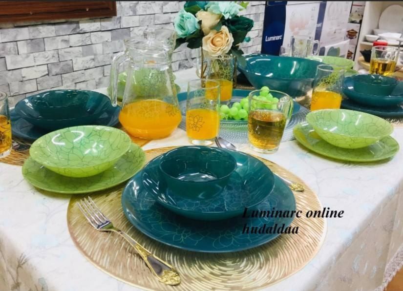 Luminarc naborlar Osartiment har hil ranglari mavjud, zavod 46ta pr