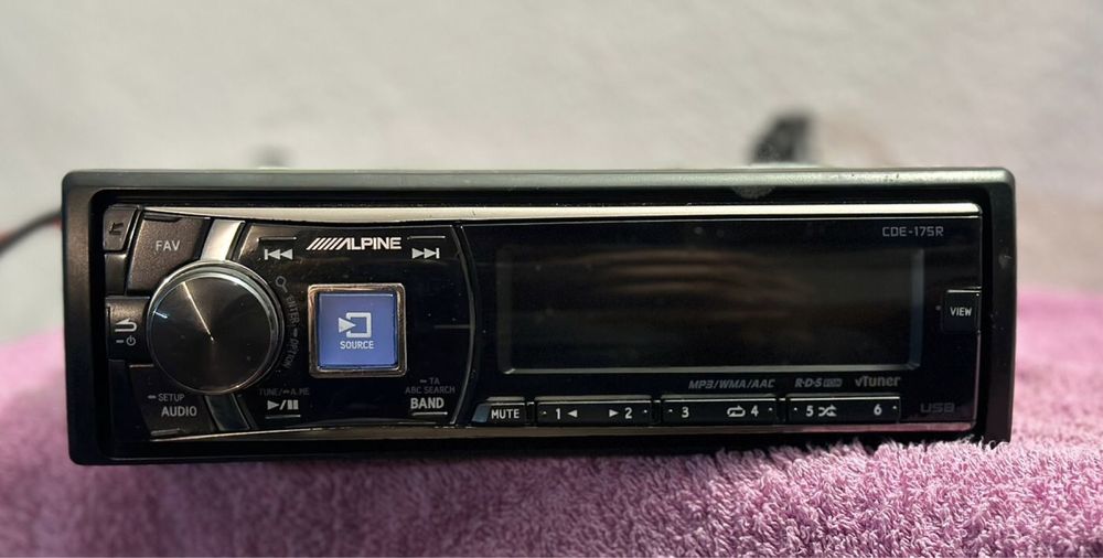 Alpine-173BT CDE autoradio tape recorder buy in Almaty