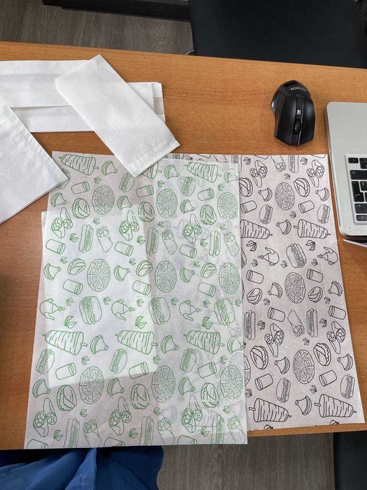 Лаваш ва донар учун упаковкалар лист