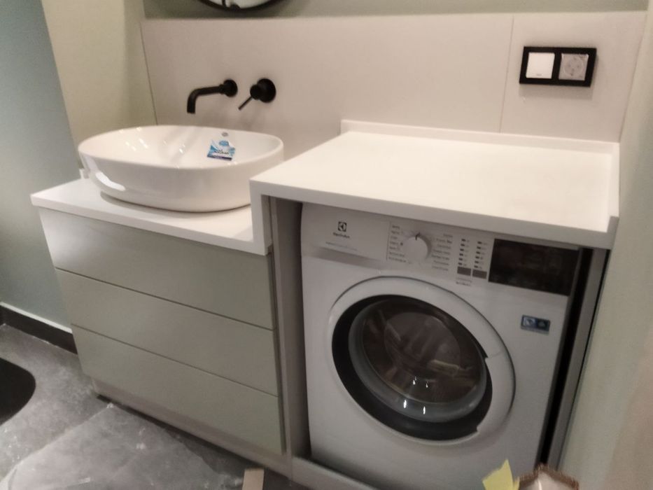 Изготавливаем столешницы,рецепшены,подоконники из искуственного камня(