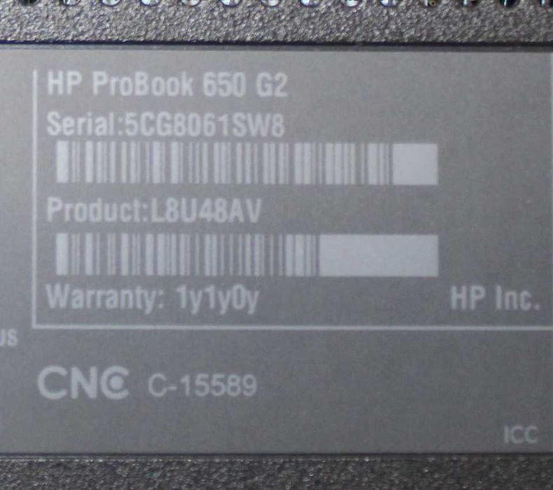 HP ProBook 650 G2