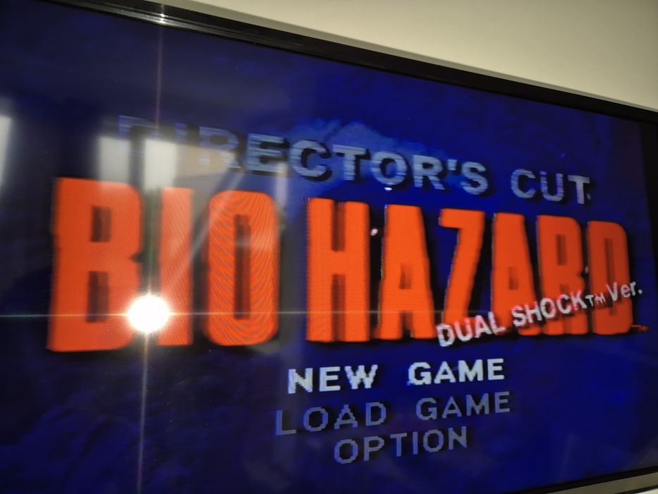 Biohazard 1 часть лицензия Ps1