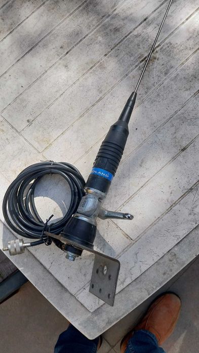 Statie radio CB, President Walker, antena Midland Alan PC8 163cm