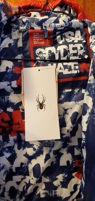 Spyder Pufoaica editie limitata USA Sky Team , noua, marimea M