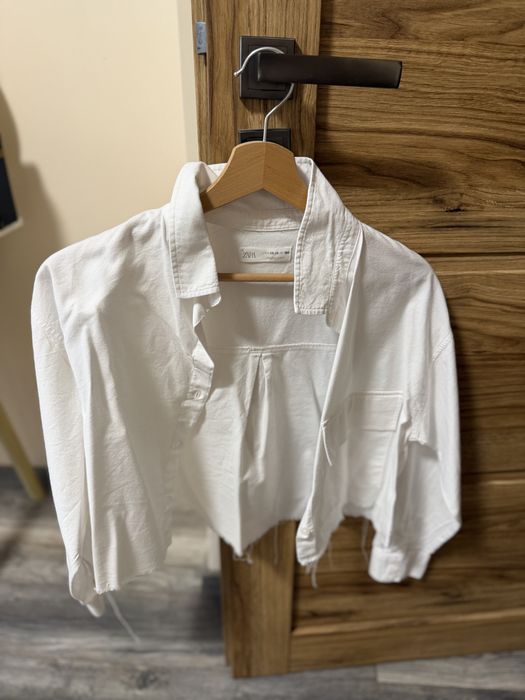 Zara / Mango,пуловер костюм бял сет