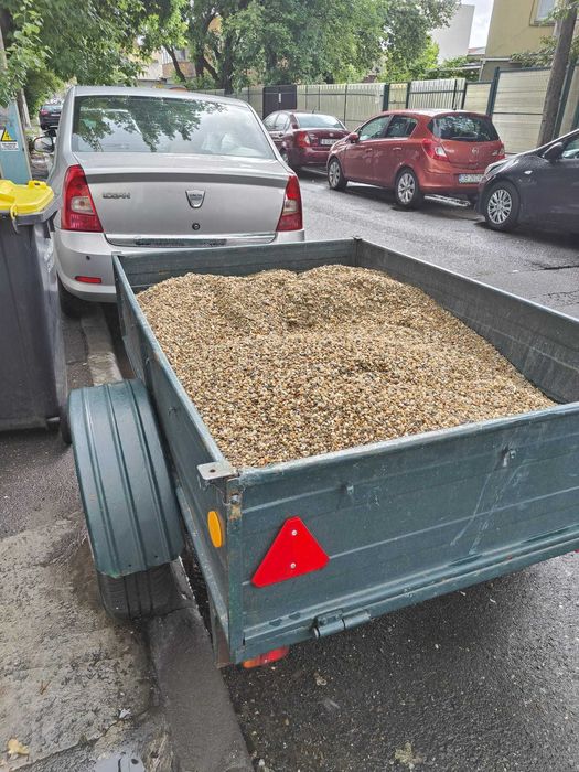 REMORCA 750KG O Axa Categoria B Inmatriculata RO cu fiscal