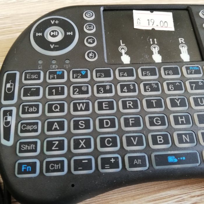 Мини Светеща безжична клавиатура за Android PC или TV Box Mini Keyboar