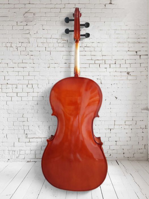 Set Violoncel Flame Natur 1/2 + husa + arcus
