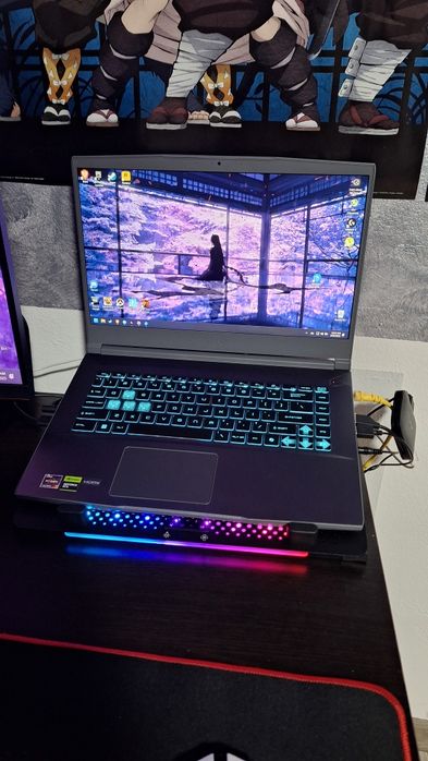 Laptop Msi Thin RTX 4060 Ryzen 7 7735HS 32 RAM DDR5 4800MHZ