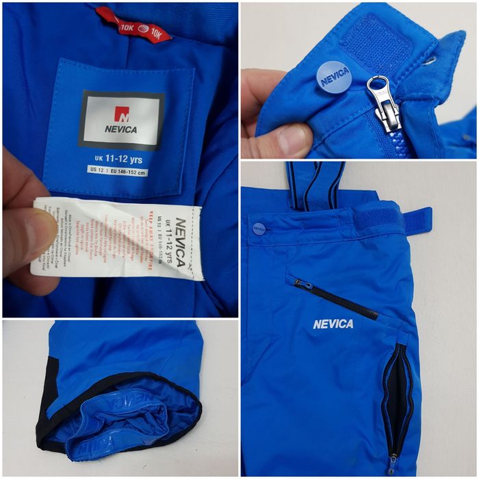 Pantaloni schi, snowboard NEVICA Dri Tech 10K, 146-152 (11-13ani) XS