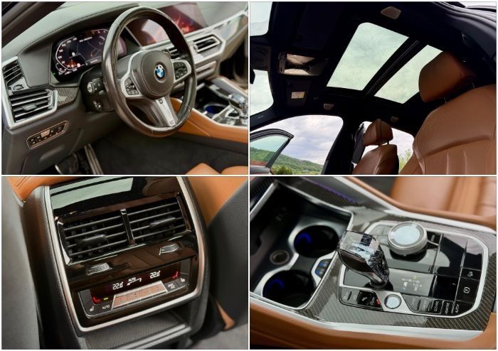 BMW X6 M50d, Bowers&Wilkins, Incalzire, Racire, Iconic Glow, KM reali modelul Full