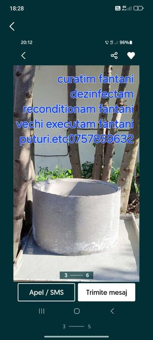 Executam puțuri fântâni curățim adâncim dezinfectam recondiționăm