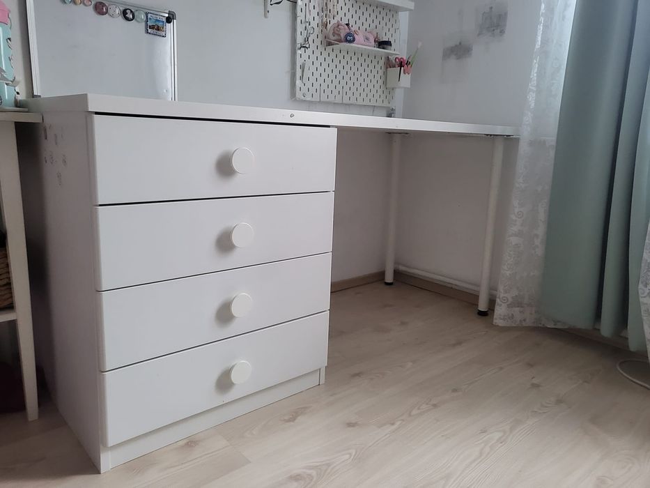 Birou ikea -comoda 4 sertare