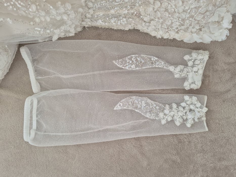 Rochie mireasă cu corset reglabil