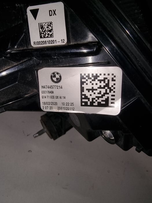 Stop dreapta spate aripa LED BMW Seria 8 G14 G15 G16 M8 F91 F92 F93