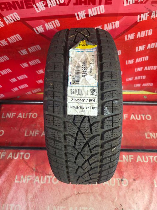 1 Anvelopa de IARNA - 215/55/17 - DUNLOP - NOUA - DOT 2018 !
