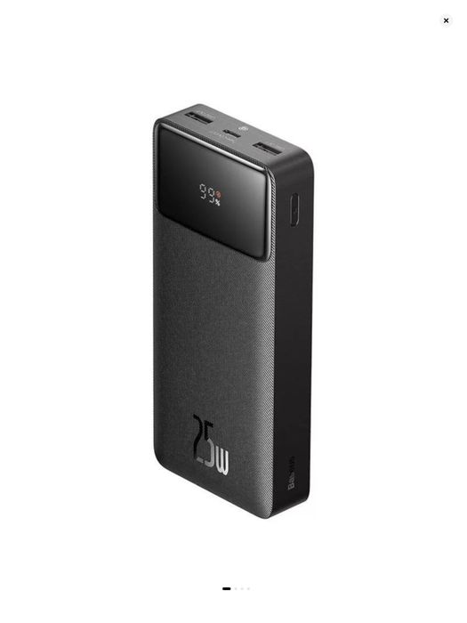 Powerbank Baseus Bipow, 20000mAh, 2x USB, 1x USB-C, 25W, negru