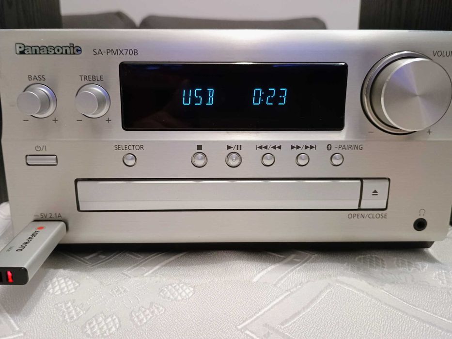 ПРОМОЦИЯ! Запазена, работеща аудио система Panasonic SA-PMX70B.