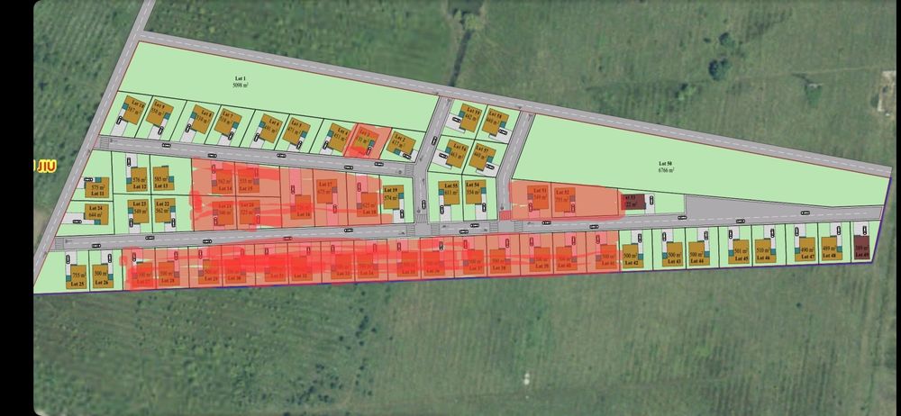 Loturi teren de casa Narciselor