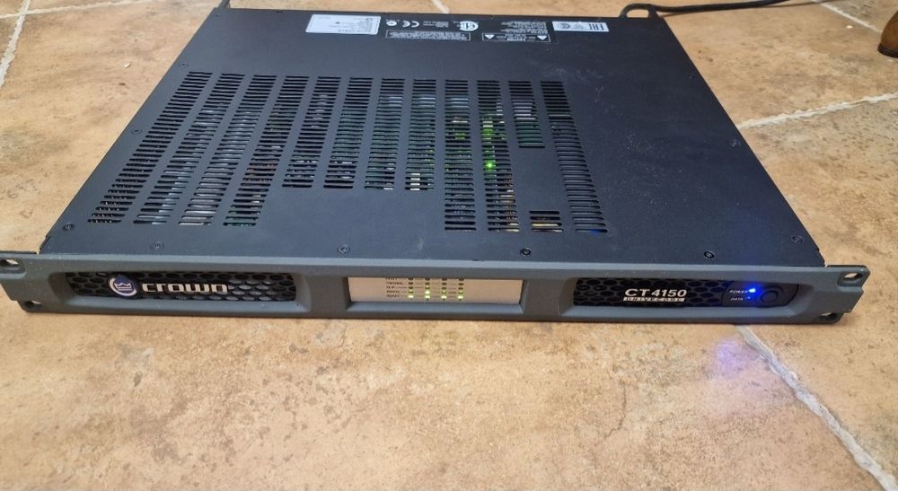 Amplificator Audio Crown CT 4150 COMTECH

Punctul puternic pentru util