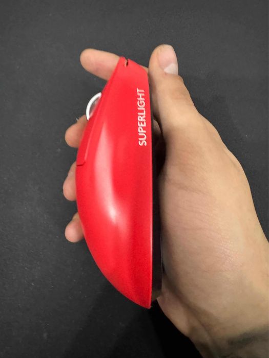 Logitech g pro superlight rosu