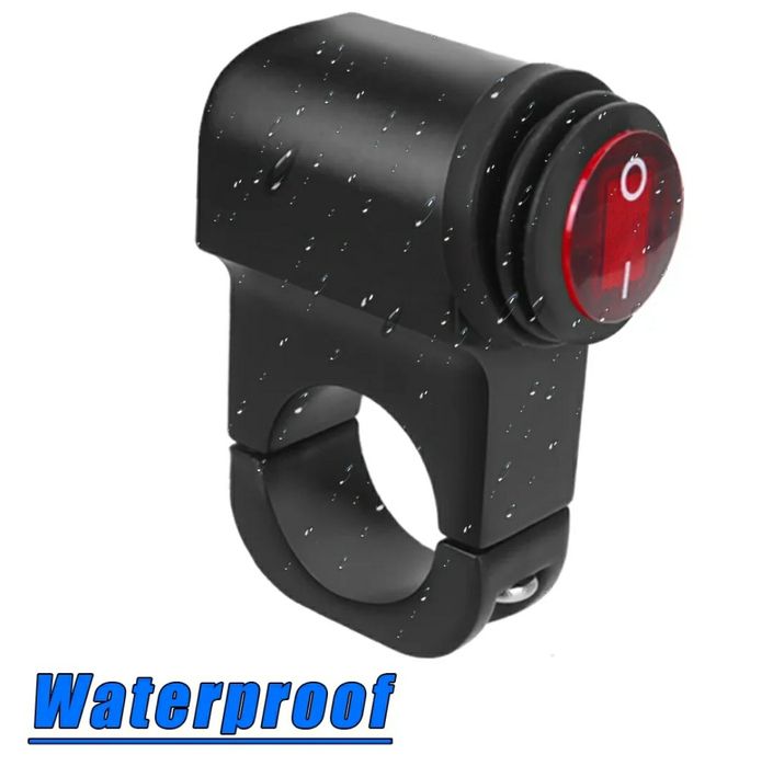 Întrerupător ghidon moto ATV simplu dublu aluminiu