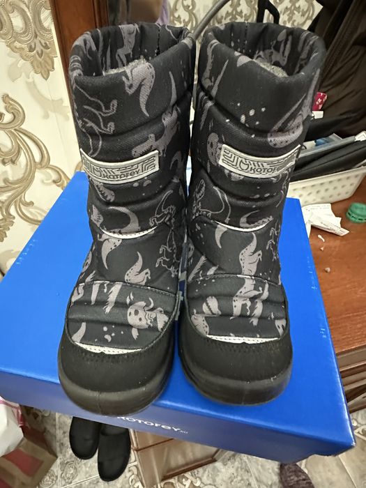 Зимние ботинки Котофей