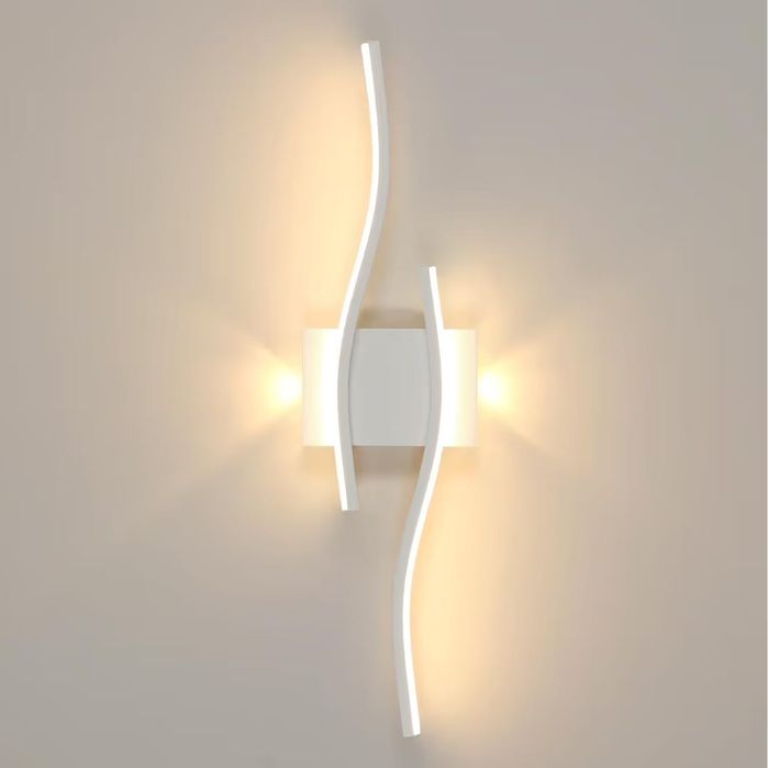 LED стенна лампа 60 см 20W 2250LM – бяла (wall light)