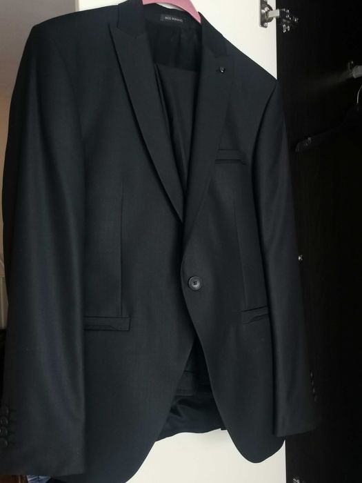 елегантен италиянски мъжки костюм PACO ROMANO