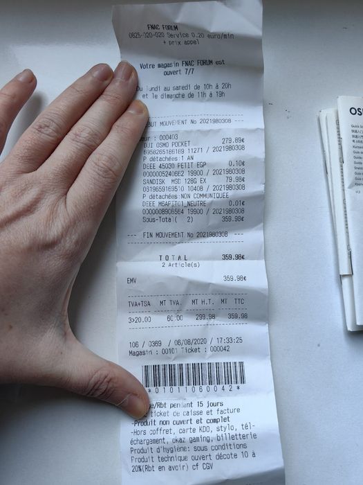 Camera de filmat OSMO Shield Pocket