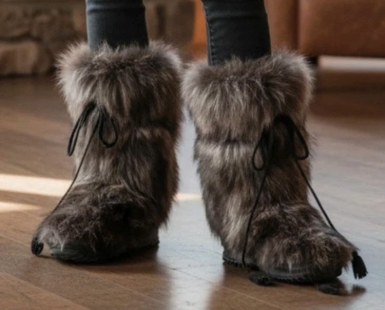 Cizme blană naturală Winna - Snow Boots - 38 - Nepurtate