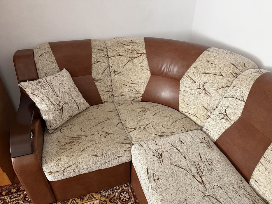 Colțar extensibil cu posibilitate de schimbare a curburii 260*160 cm