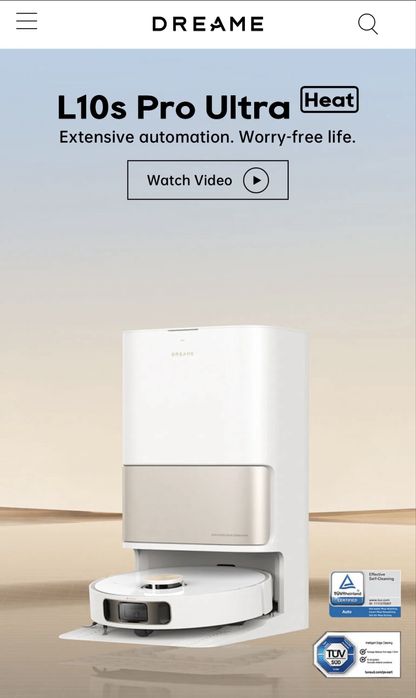 Прахосмукачка робот Dreame L10s Pro Ultra Heat