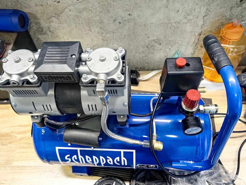Scheppach Silent Компресор HC26Si 1100W 24L