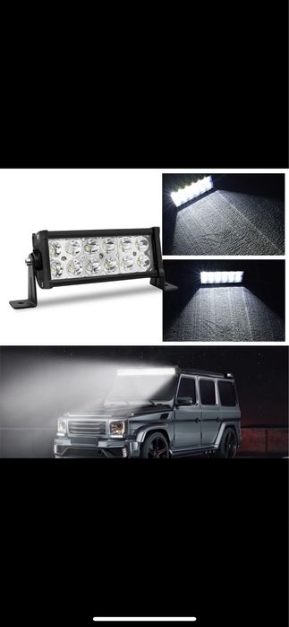 Proiector LED BAR 72W, 120W, 180w, 240W, 288W off-road ATV SUV BARCA