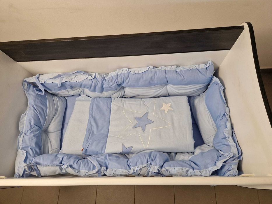 Pat bebe cu balansoar Dream 60x120 cm transformabil