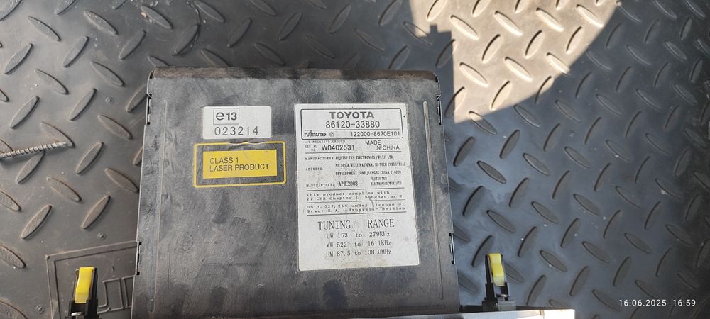 Штатный магнитола Камри 40