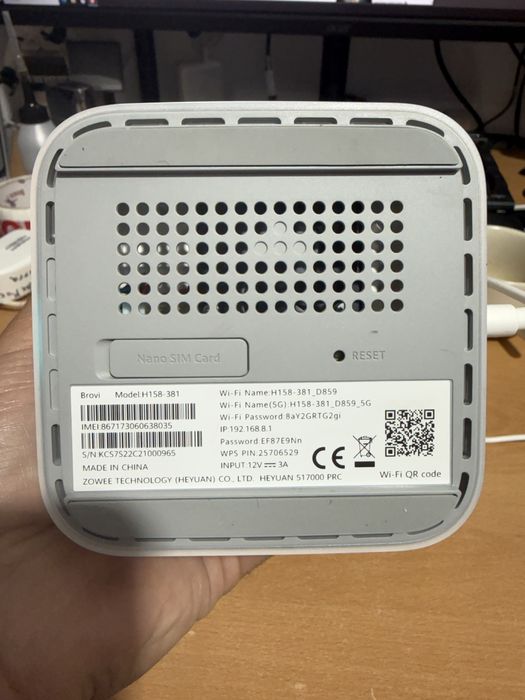Modem Huawei 5G CPE Pro 5 H158-381