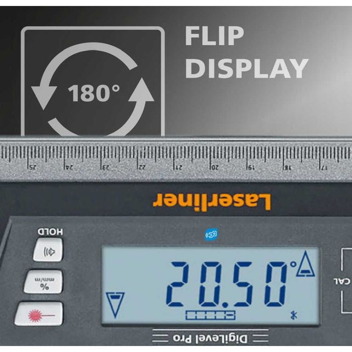 Електронен нивелир с точков лазер и Bluetooth интерфейс Laserliner