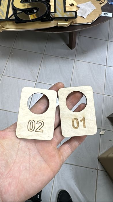 Номерки для гардероба