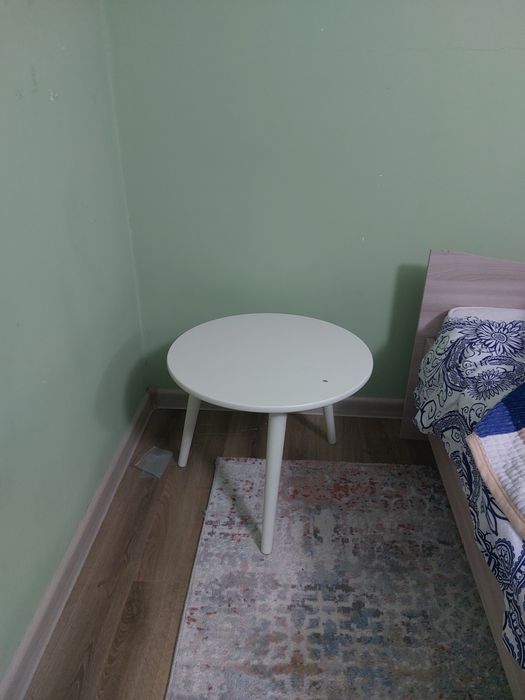 Белый Кофейный столик