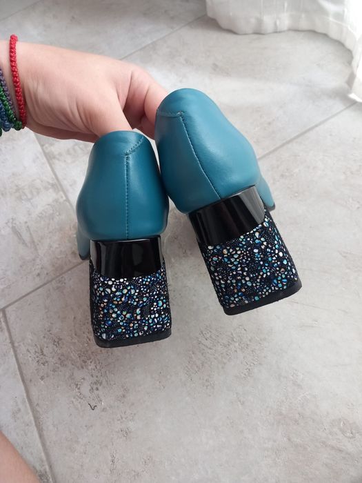 Pantofi piele naturala