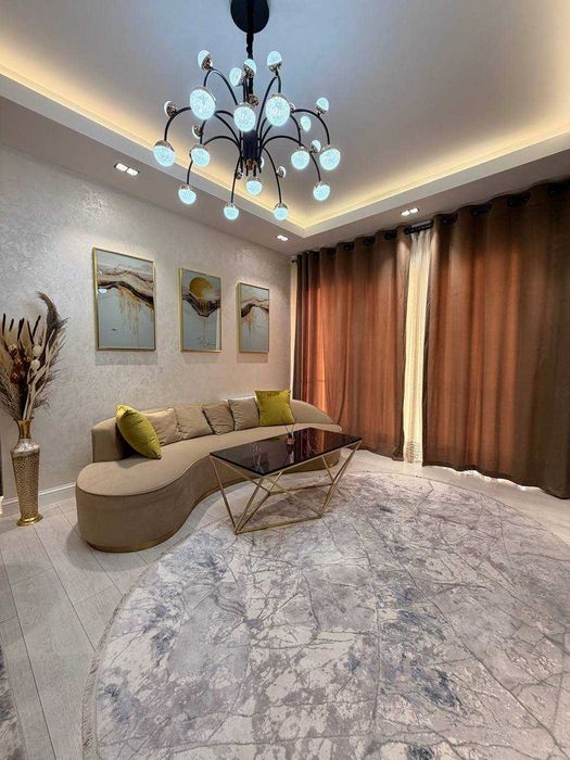 ЖК "Gardens Residence" Ташкент Сити Вид во двор  Комнат: 3
